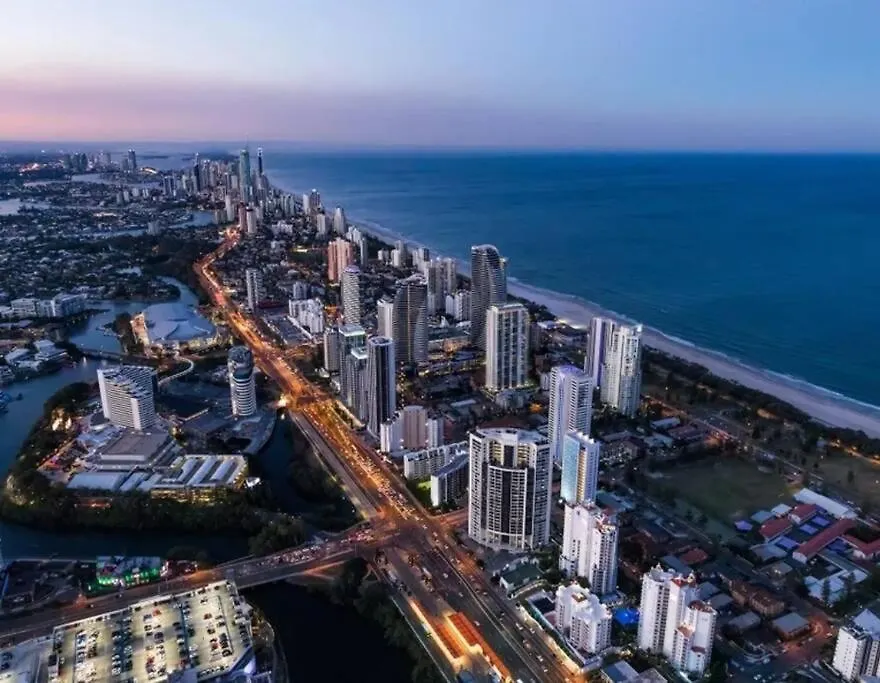 Marvelous Oceanviews 2B2B Resortstyleamenities Gold Coast Apartment